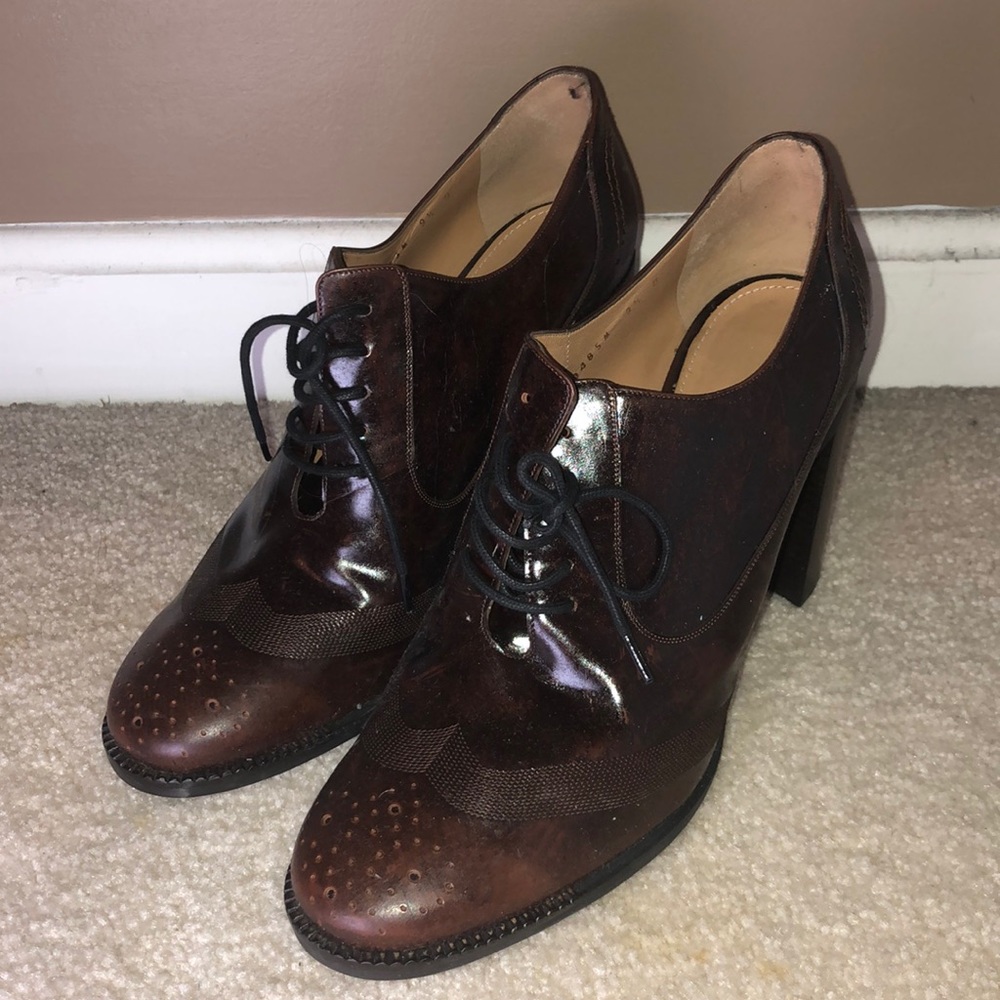 Vintage Ferragamo Oxford Heels